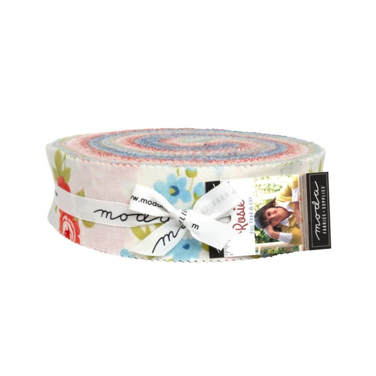 Rosie 1.5" Strip Roll (Honey Bun) by Fig Tree Co for Moda (35420HB)